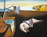Salvador Dali Canvas Paintings - The Persistence of Memory